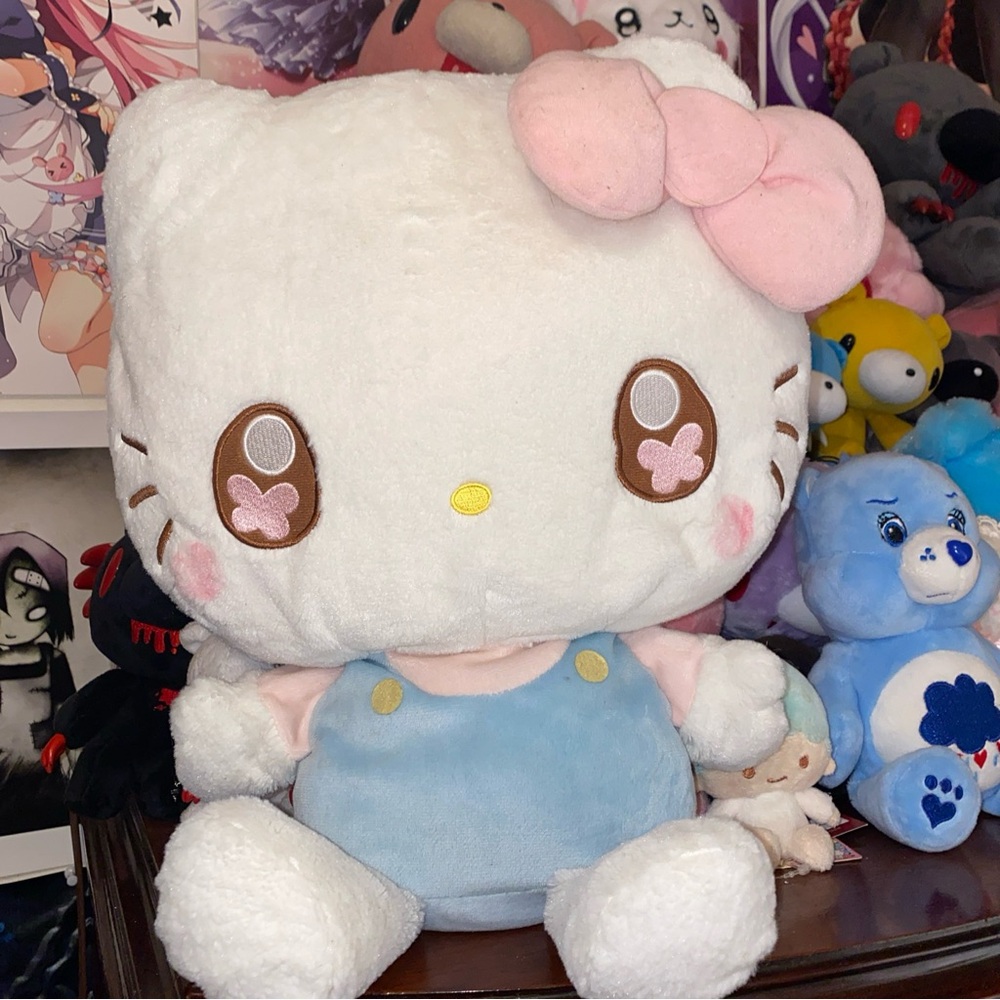 Hello Kitty Dreamy Pastel Carats Large Plush SEGA Limited Edition 2018 Release